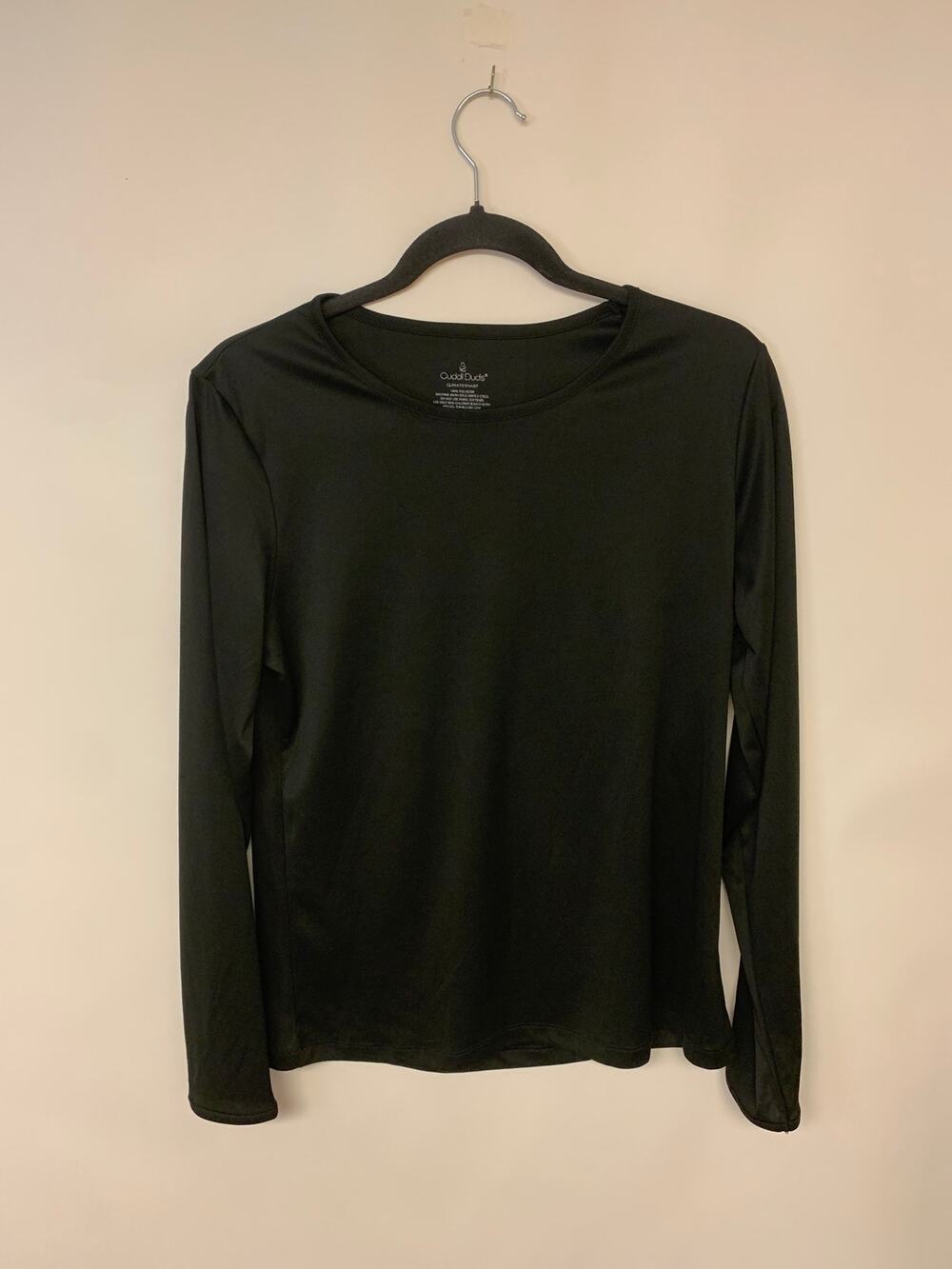 Cuddl Duds Climate Smart Tee Layering Basic Soft Warm SZ L